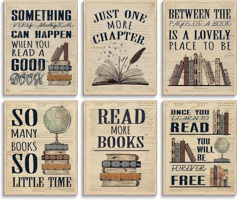 6pcs Mental Health Posters Wall Art Boho Motivational Psychology Wall Decor Pictures Inspirational Positive Quotes Canvas Poster Prints for Classroom School Office Home Decoration 8x10in Unframed in Saudi Arabia