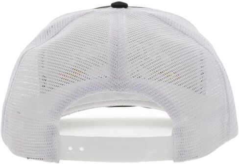 HOOEY Men's American Made Cap Co. Trucker - 9730T-BKWH One Size Black in Kuwait