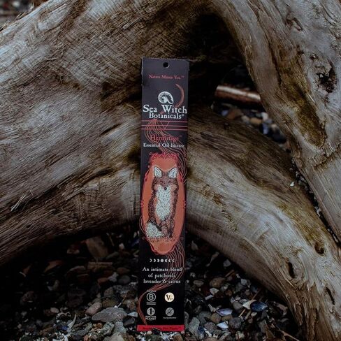 Sea Witch Botanicals Herbal Hermitage- 2 Pack | All-Natural Essential Oil Blends | 2 Boxes of 20 Incense Sticks | Non-Toxic | Ritual and Relaxation | Lavender, Patchouli & Citrus in Saudi Arabia