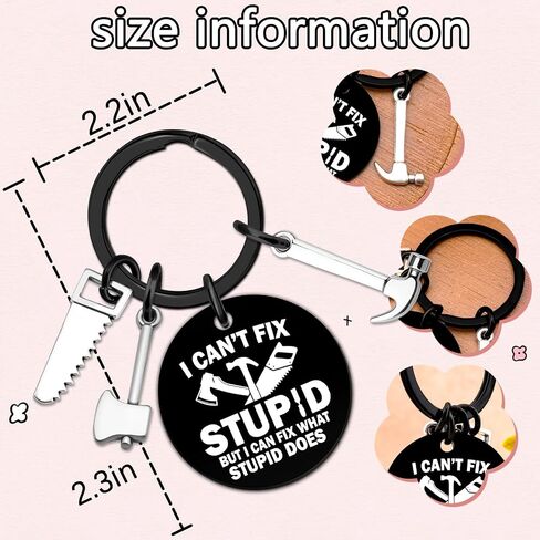 Carpenter Gifts For Men Keychain Mechanic Construction Gifts For Men Handyman Woodworker Mechanic Contractor Husband Boyfriend Grandpa Birthday Gift Woodworking Gift in Saudi Arabia