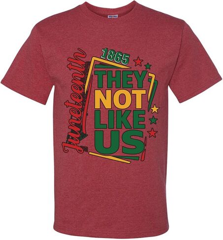 Juneteenth 1865 They Not Like Us T-Shirts in Saudi Arabia