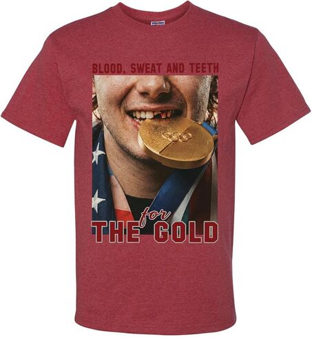 Jack Hughes Blood Sweet Teeth for The Gold T-Shirts in Saudi Arabia