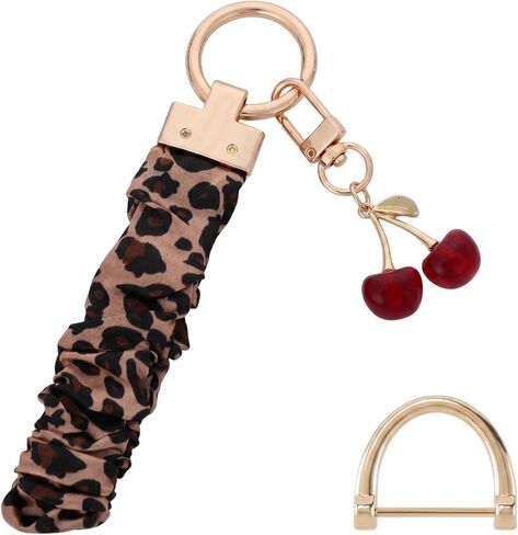 Wristlet Keychain for Women - Elastic Wrist Lanyard with D-Ring, Hands-Free Key Fob Holder for Keys Bag Wallet in Saudi Arabia