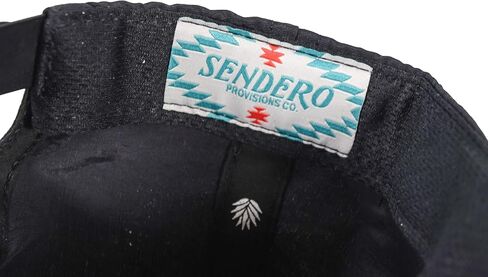 Sendero Provisions Co. Outdoor Adjustable Snapback Hat with Ferdinand Embroidered Design (Black) in Saudi Arabia