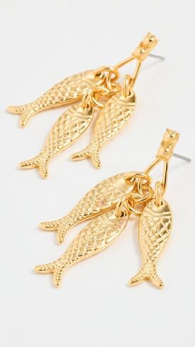 Brinker + Eliza Women's School of Fish Earrings in Saudi Arabia