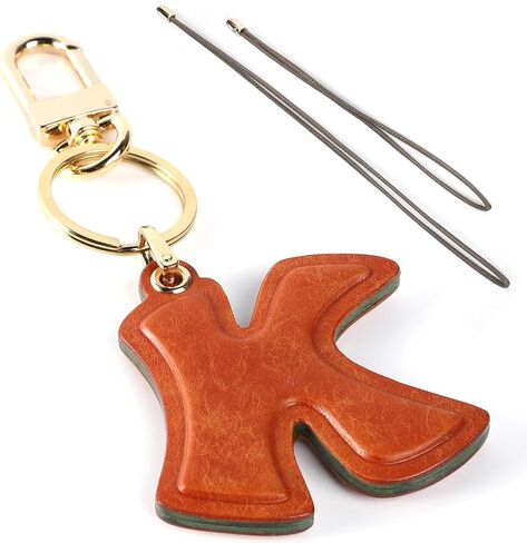 Initial Keychain Leather Bag Charms Handmade Genuine Leather Initial Hand-sewn Luxury Custom Bag Car Pendant in Saudi Arabia