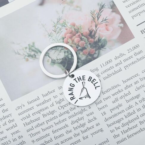 سلسلة مفاتيح Lywjyb Birdgot لمقاتلة السرطان I رن الجرس Merch هدية الناجين من السرطان هدية البقاء القوية in Kuwait