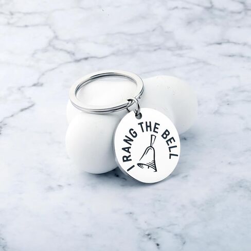 سلسلة مفاتيح Lywjyb Birdgot لمقاتلة السرطان I رن الجرس Merch هدية الناجين من السرطان هدية البقاء القوية in Kuwait