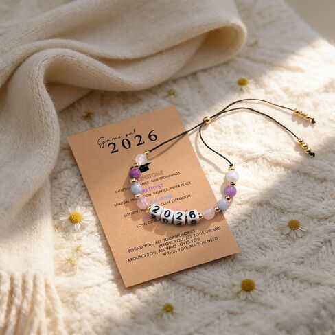 RZKING 2026 Graduation Gifts Class of 2026 Bracelet Grad Gifts for Middle College High School Graduation Gifts in Saudi Arabia