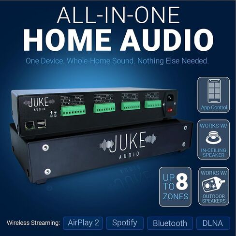 | 6 Zone Amplifier with 12 Ceiling Speakers | Multi-Room Audio Package in Kuwait