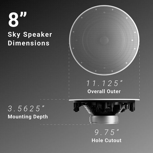 | 6 Zone Amplifier with 12 Ceiling Speakers | Multi-Room Audio Package in Kuwait