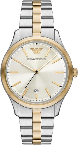 Emporio Armani Men's Three-Hand Two-Tone Stainless Steel Watch (Model: AR11735) in Kuwait