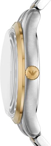 Emporio Armani Men's Three-Hand Two-Tone Stainless Steel Watch (Model: AR11735) in Kuwait