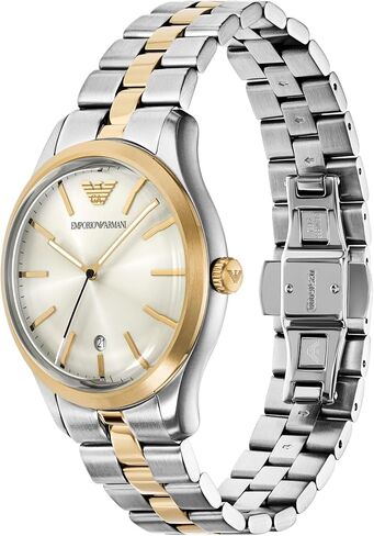 Emporio Armani Men's Three-Hand Two-Tone Stainless Steel Watch (Model: AR11735) in Kuwait