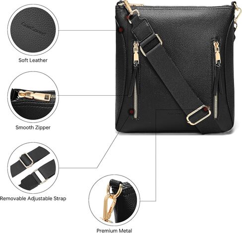 Womens Cross Body Purses Small Crossbody Purse for Travel Crossbody Bag for Women with Thick Straps in Saudi Arabia