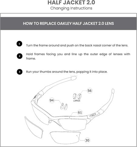 Oakley Original Racing Jacket OO9171 Replacement Lenses-FRAMES NOT INCLUDED in Kuwait