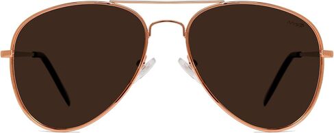 NYS Collection Premium Polarized Classic Aviator Sunglasses, Lightweight Frame, 63mm Lenses, UV400 for Men & Women in Saudi Arabia