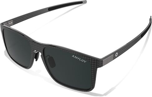 ANYLUV Mens Sunglasses Polarized Upgraded Carbon Fiber Temple Sun Glasses Fashion Driving with UV Protection in Saudi Arabia