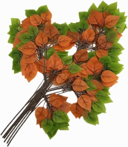 Artificial Birch Branches, Faux Birch Stems for DIY Landscape Tree Making, Realistic 3-fork Fake Greenery, Waterproof Fake Plants for Home Decor, Wedding Farmhouse Vase Outdoor Greenery (6pcs) in Kuwait