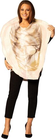 Oyster with Faux Pearl Halloween Costume, Women and Men, Adult One Size in Saudi Arabia
