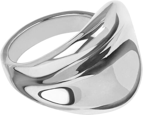 Amazon Essentials Chunky Modern Statement Ring for Women, High Polish in Saudi Arabia