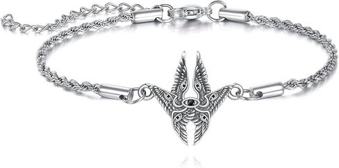 Seraphim Jewelry Set 925 Sterling Silver Guardian Angel Seraph Pendant Angel Wings Jewelry Christian Gifts for Women Men in Saudi Arabia