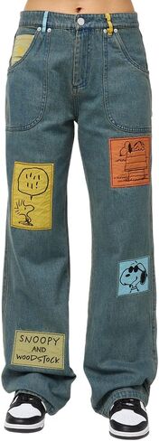Samii Ryan Women's Snoopy & Woodstock Denim in Saudi Arabia