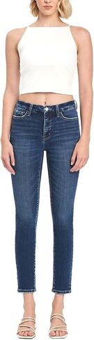 Lovervet by VERVET Women's Comfort High Rise Tummy Control Skinny Jeans in Saudi Arabia