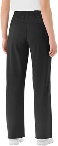 Member's Mark Women's Travel Wide Leg Pant (US, Alpha, Large, Regular, Regular, Black) in Saudi Arabia