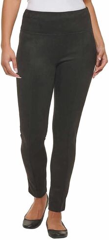 Andrew Marc Womens Lightweight Faux Suede Pull on Pant in Kuwait