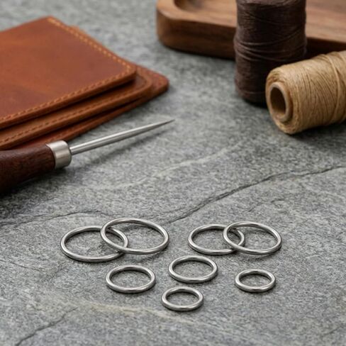 8 Pcs Clicker Earrings, Stainless Steel Cartilage Hoop Earring, 16g Helix Piercing Jewelry Hoop, Inner Diameter 6mm, 8mm, 10mm, 12mm Hoops Nose Ring for Women in Saudi Arabia