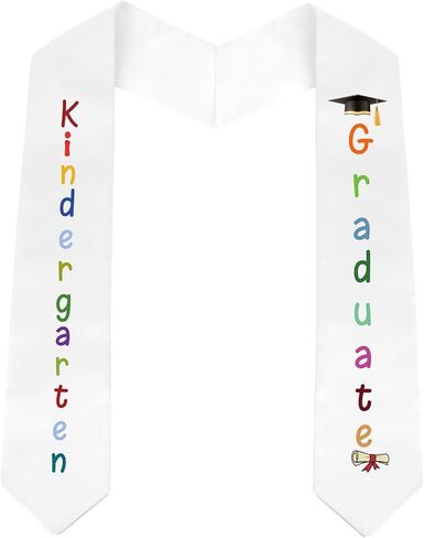 Kindergarten Graduation Sash 2026 Unisex Kindergarten Preschool Graduation Stole for Kids Class Pre k Graduate Gift in Saudi Arabia