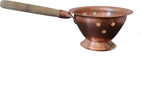 Copper Incense Pot for Sage Smudging | Easy & Smooth Burning | Partially Handmade Charcoal & Bakhoor Burner | Pure Copper | Artisan Made | Easy & Burn in Saudi Arabia