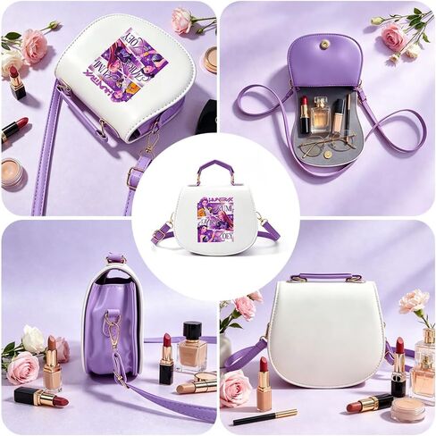 Demon Movie Hunters Purse Crossbody Bag Wallet Cartoon Handle Bag Birthday Present for Women in Kuwait