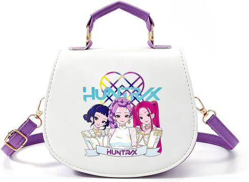 Demon Movie Hunters Purse Crossbody Bag Wallet Cartoon Handle Bag Birthday Present for Women in Kuwait
