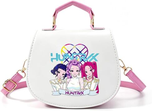 Demon Movie Hunters Purse Crossbody Bag Wallet Cartoon Handle Bag Birthday Present for Women in Kuwait