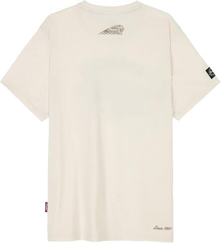 Indian Motorcycle Men's Headdress Motorcycle T-Shirt, Oatmeal - 2866368 in Kuwait