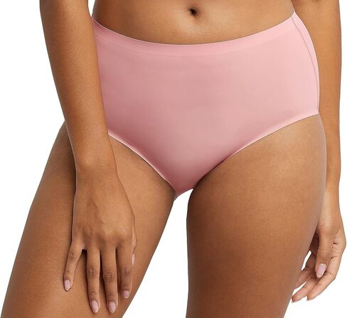 سروال داخلي قصير للسيدات من Bali Comfort Revolution Easylite، DFEL61، Rose Bloom Pink، 7 in Kuwait