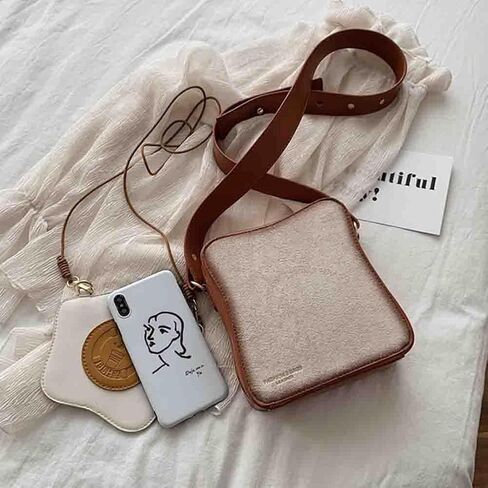 Breakfast Fried Egg Bread Creative Crossbody Bag, Sandwich Omelette Toast Shoulder Bag, Novelty Purse Messenger Food Pouch in Saudi Arabia