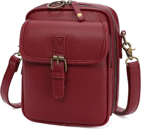 GAEKEAO Crossbody Bag for Women Vintage Vegan Leather Messenger Purses Small Anti Theft Shoulder Purse Travel with Card Slots in Saudi Arabia