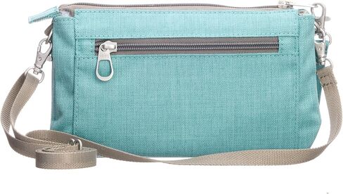 HAIKU Stride Small Womens RFID-Blocking Convertible Crossbody Wristlet Purse, Wallet and Cell Phone Crossbody Bag with Detachable Strap, Wild Mint in Saudi Arabia