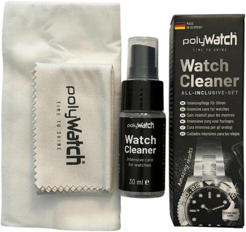 Polywatch Watch Cleaner, Cleaning Spray, 30 ml Gentle Cleaner for Watch Cases, Straps, Bracelets and Crystal Surfaces in Saudi Arabia