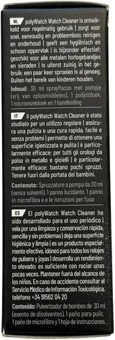 Polywatch Watch Cleaner, Cleaning Spray, 30 ml Gentle Cleaner for Watch Cases, Straps, Bracelets and Crystal Surfaces in Saudi Arabia