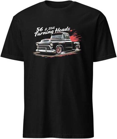 1956 Chevy Truck Graphic T-Shirt Vintage Automotive Apparel for Classic Car Lovers in Kuwait