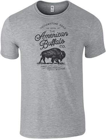 Have It Tall Men's Buffalo Co. Vintage Graphic T Shirt in Saudi Arabia