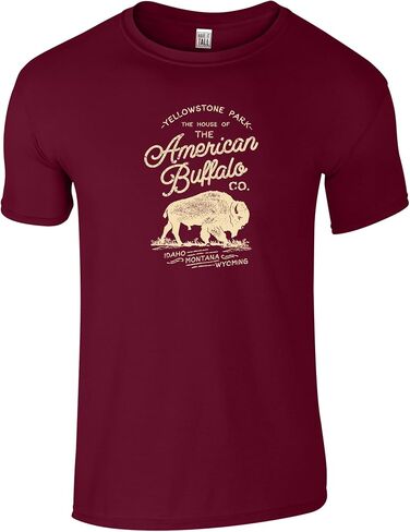 Have It Tall Men's Buffalo Co. Vintage Graphic T Shirt in Saudi Arabia