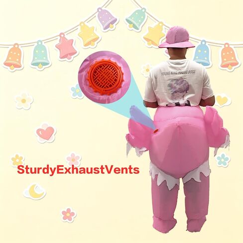 Flamingo inflatable suit, fun inflatable costume for adults in Saudi Arabia