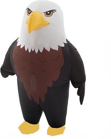 Inflatable eagle Costume Adult,Mascot Costume for National Day Cosplay Party Halloween Christmas in Saudi Arabia