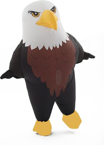 Inflatable eagle Costume Adult,Mascot Costume for National Day Cosplay Party Halloween Christmas in Saudi Arabia