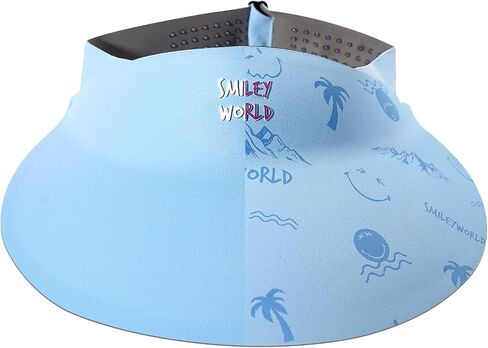 SMILEYWORLD Kids Sun Visor Hats for Girls Boys, UPF 50+ Adjustable Cooling Sports Hat, Packable Visor for Tennis, Pickleball in Kuwait